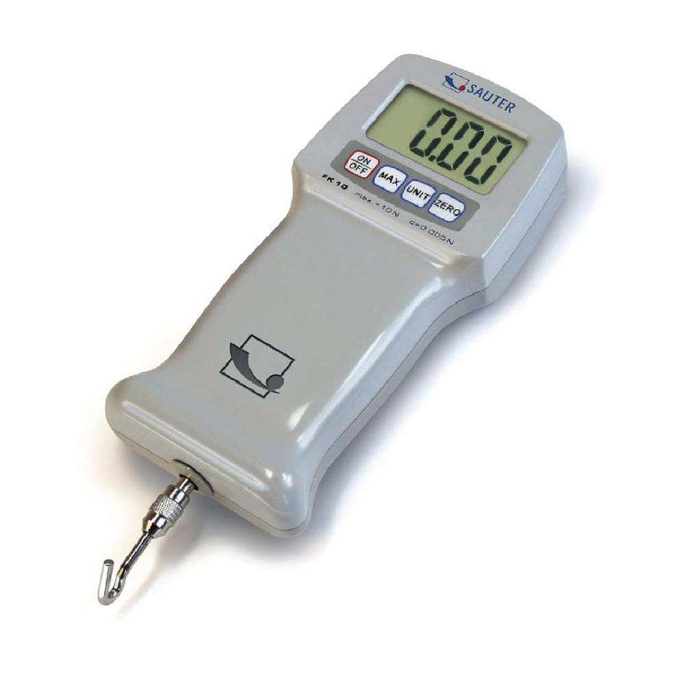 KERN digitales Kraftmessgerät FK 1K (Messbereich max. 1000 N, Ablesbarkeit 0,5 N, umkehrbares Display, Peak-Hold Funktion) FK 1K