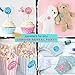 CORRURE 80pcs Gender Reveal Stickers for Voting Games and Party Supplies - Easy to Stick and Peel-Off - 2.0