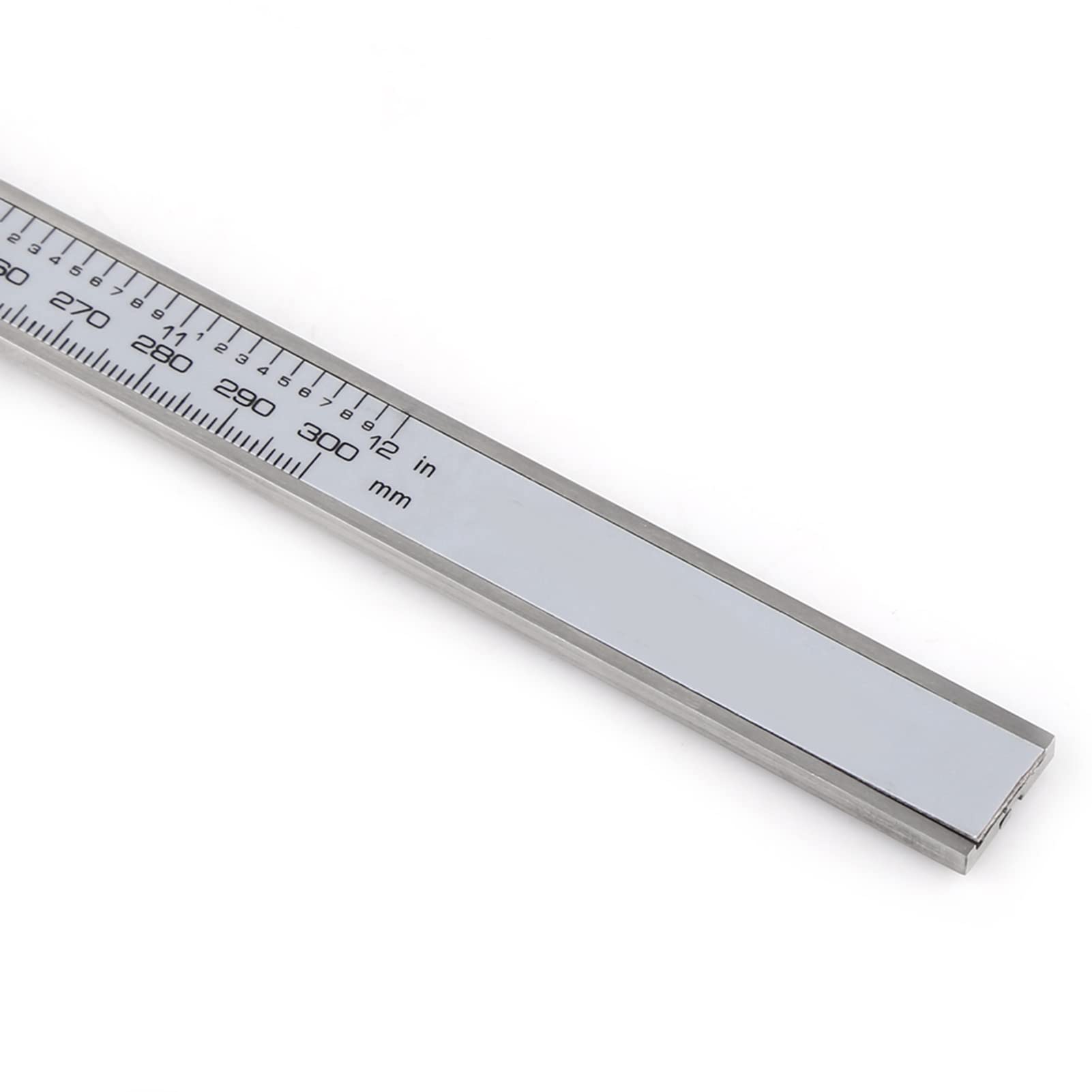 Calibro a Corsoio Digitale 300 Mm, Acciaio Inossidabile Temprato con Display LCD per la Misurazione Dell'altezza Interna Esterna, Include Custodia in Plastica Rigida