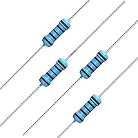 Vista 73 de 100 resistencias de 0.24 ohm 1/2 W (0.5 vatios) ±1% tolerancia de película metálica, resistencia fija múltiple de valores opcionales
