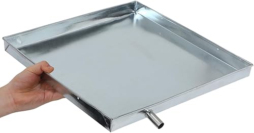 Miniatura 5 de DOITOOL Bandeja de acero inoxidable Bandeja de servicio de acero inoxidable Portátil+aire+acondicionador Bandeja de drenaje AC bandeja de goteo