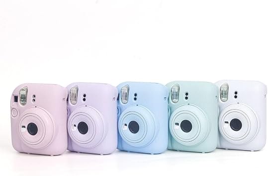Instax Mini 12 Machine Compatible Lilac Protective Silicone Case