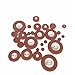 Andoer Saxophone Sax Leather Pads Replacement (for Alto Saxophone)