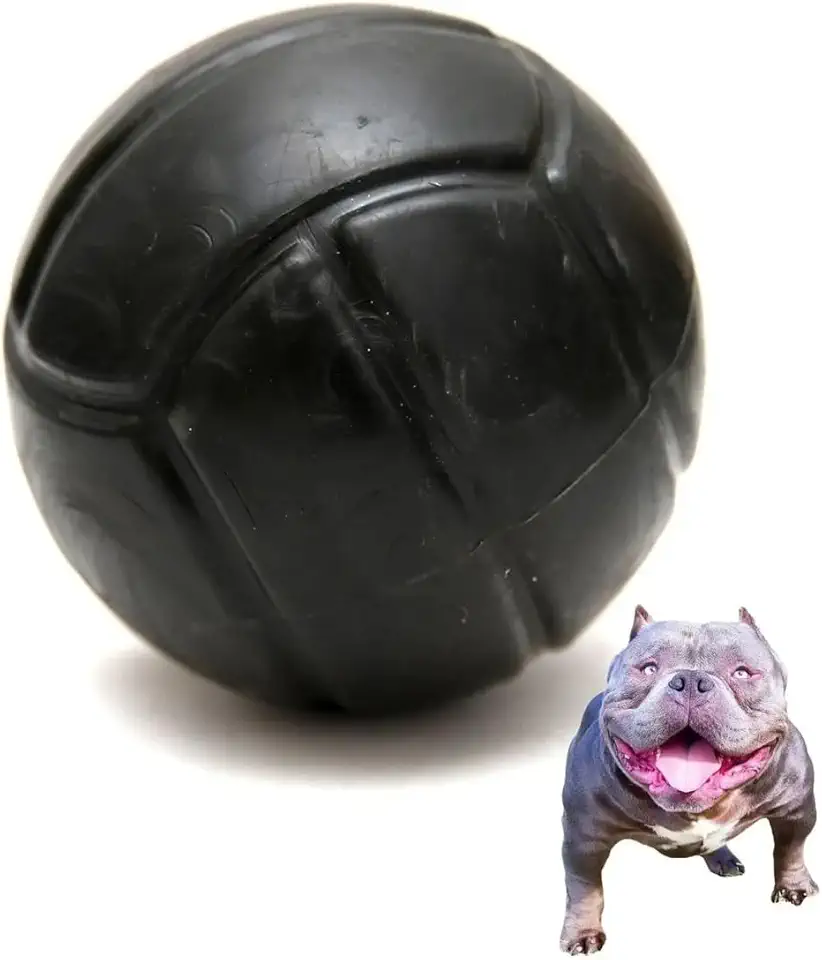 Bola Brinquedo Pet Resistente Maciça 85 Mm Cachorro Grande