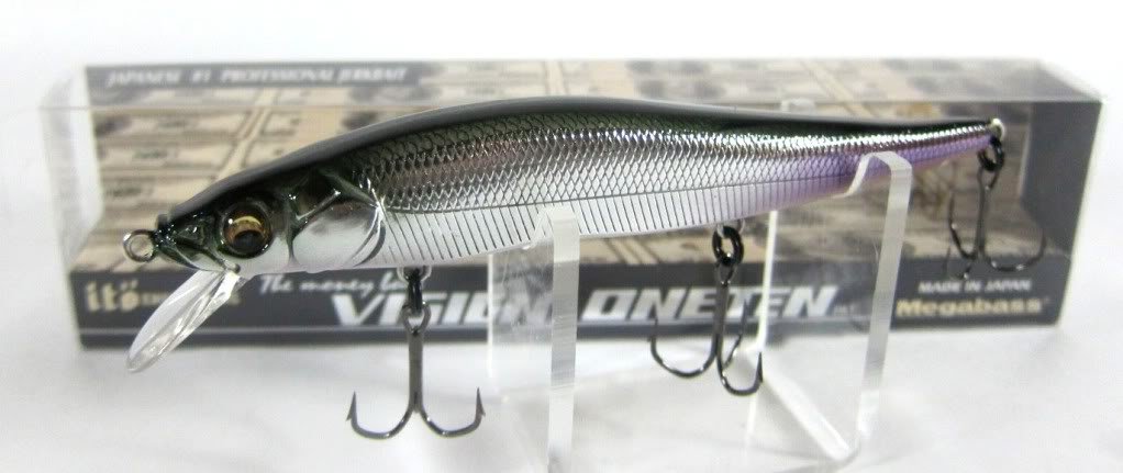Megabass Vision 110 Oneten Regular Slow Floating Lure M Cosmic Shad (6072