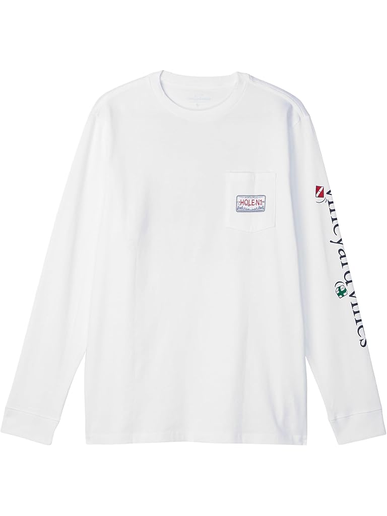 Blue Vineyard Vines Best Christmas By Par Long Sleeve (Little Kid/Big Kid)