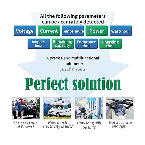 Moniteur de batterie Bluetooth DC 0-120V pour autonomie en van - 5