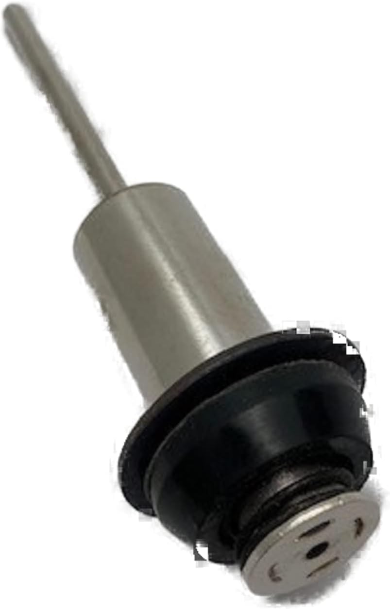 Close-up of the solenoid plunger assembly