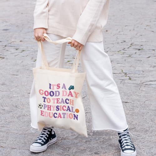 Sac enseignant cadeau de retraite FOTAP en polyéthylène blanc pour école - 3