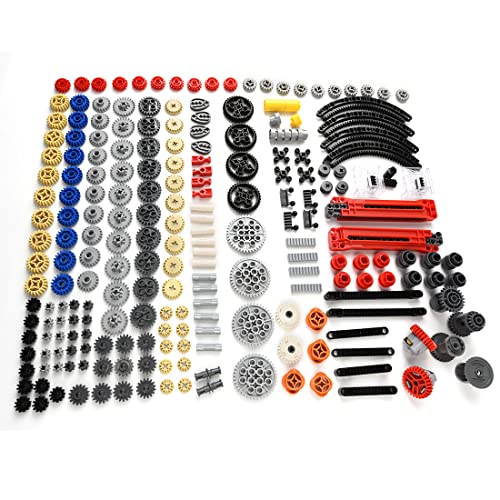 TRCS Technik Differential Getriebe Teile Ersatzteile Set 244 Teile Steine Klemmbausteine Kompatibel mit Lego Technic – Bild 3