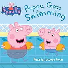 Peppa Pig: Peppa Goes Swimming Audiolibro Por Scholastic, EOne arte de portada