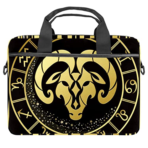 Sac ordinateur 14.5" constellation Bélier aux finitions arabesques et design haut de gamme