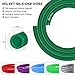 Silicone Hookah Hose - Original Kitosun Hookah Accessories 5ft Washable Silicone Pipe with Soft-Touch Covering 12x17MM Replacement Tube for Most Handles Durable Odorless (British Racing Green)