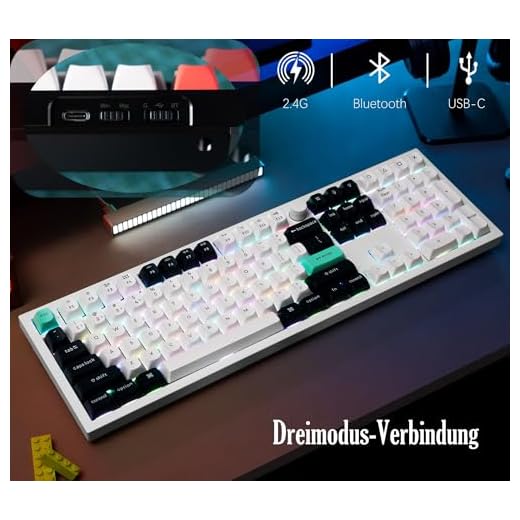 Keychron Q6 HE Kabellose Mechanische Tastatur