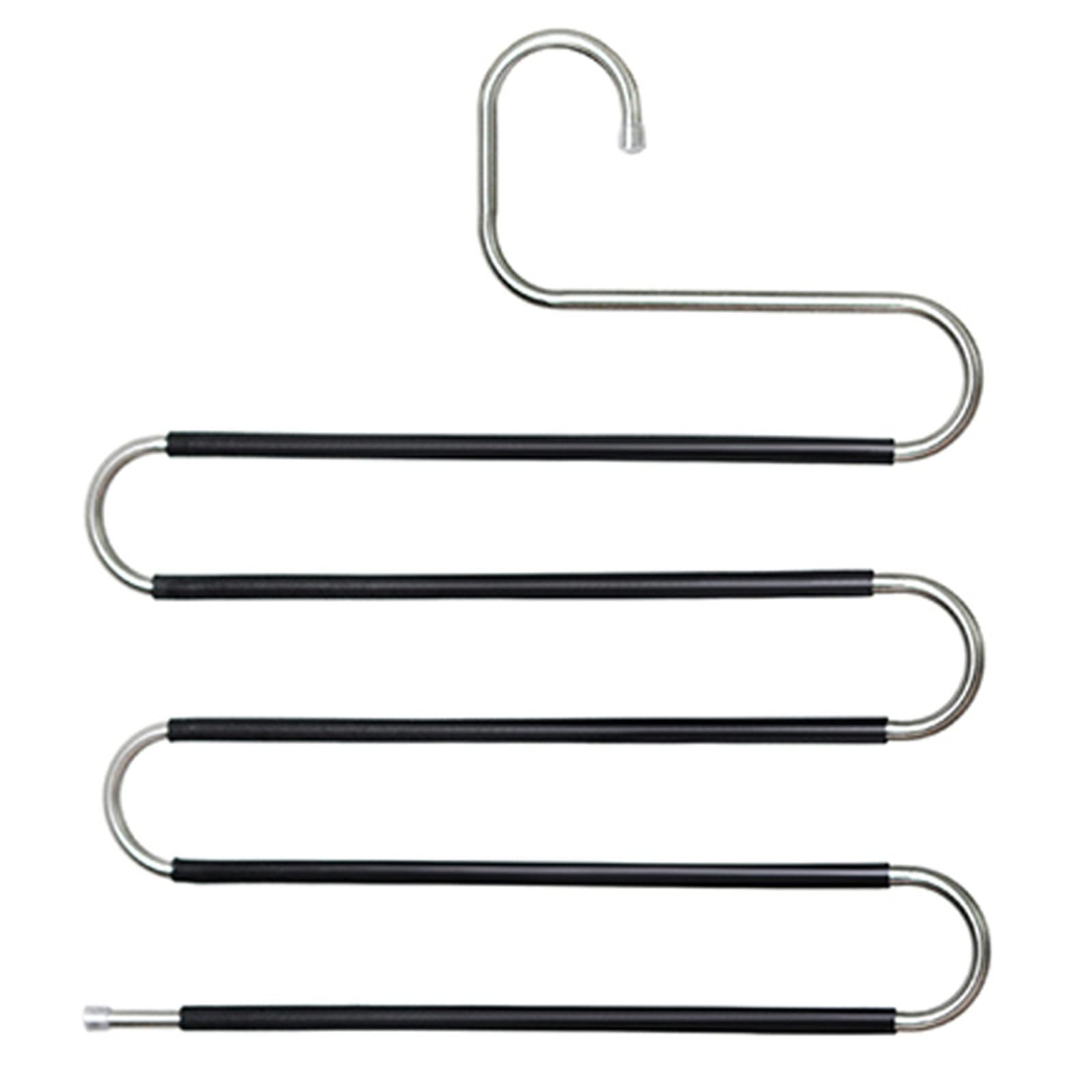NGDFGR 5 Tier Adjustable Trouser Pants Tie Shawl Rack Belt Scarf Neckties Hanger Holder Multifunctional Closet Organizer Skirt Hangers (5 Floor 1 Pcs),5 Floor-1 PCS