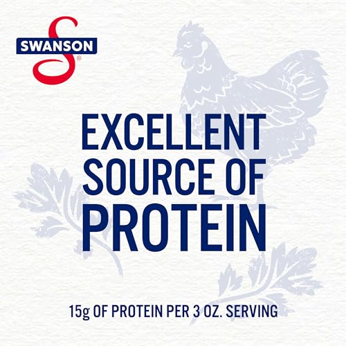 Image of Swanson White Premium Chunk Chicken Breast with Rib Meat in Water, 12.5 oz. (Pack of 2)