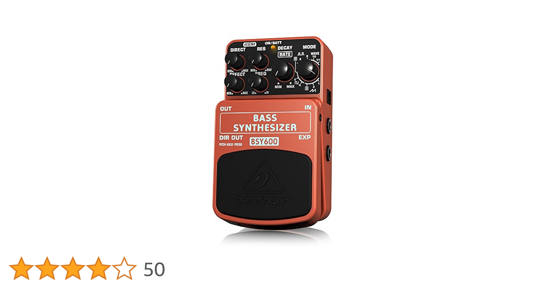 Behringer Bass Synthesizer Bsy600 Ultimate Bass Synthesizer