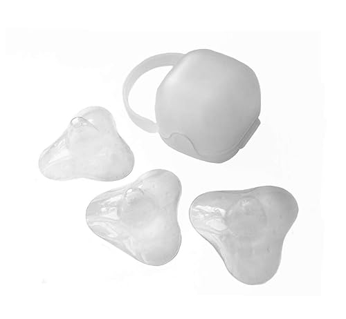 Miniatura 10 de purifyou Juego de 3 protectores de pezón para recién nacidos que amamantan, juego de 3 protectores de silicona (0.63, 0.70, 0.79, 0.94 pulgadas) con