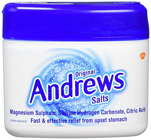 Andrews Original Salts 150g Each - Fast & Effective Relief From Upset Stomach (Pack of 3)