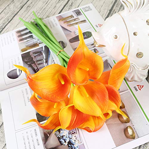 Wetop 30Pcs Calla Lily Artificial Flowers thumb #5
