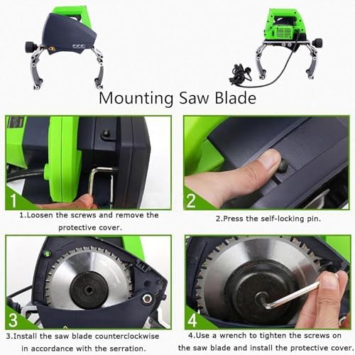 1000W Adjustable Electric Pipe Cutting Machine, Precision Tube Cutter for Metal & Plastic, 15-220mm Cutting Range, Speed Control, Heavy Duty Rail Fixing, Ideal for DIY & Professional Use