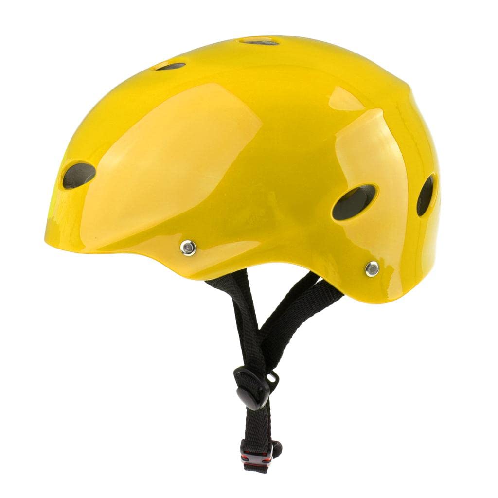 Casco de seguridad para deportes acuáticos wakeboard kayak talla L rojo