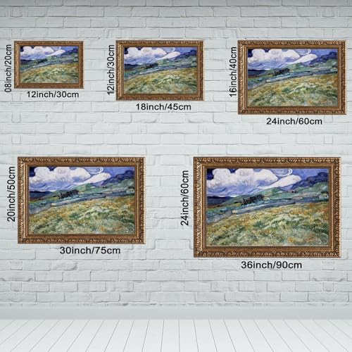 Impression toile Van Gogh Saint Remy pour decor de bureau