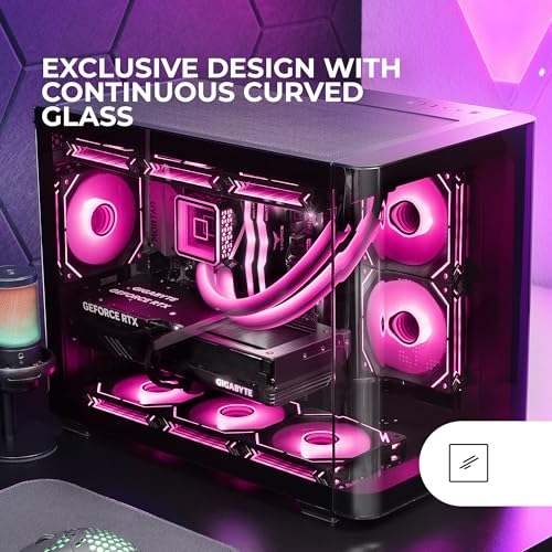 Châssis PC Mars Gaming MC-FUSIONM pour un Setup Gaming Épuré et Lumineux - 2
