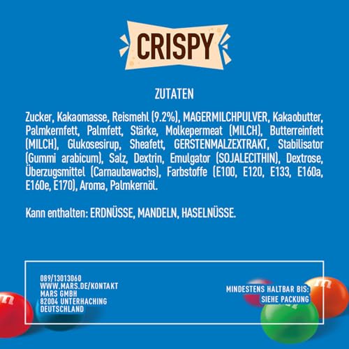M&M'S Crispy Schokolinsen, Schokolade Großpackung für Halloween 24x36g – Ansicht 3