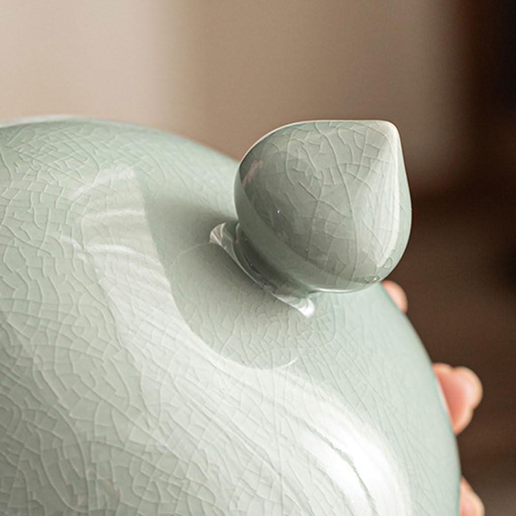 Puszka do herbaty ręcznie malowane ceramiczne puszki na herbatę gospodarstwo domowe 4200 ml czarna herbata zielona herbata puszki do przechowywania herbaciarni pojemnik na herbatę