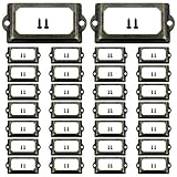 alte etiketten entfernen Material: Diese Etikettenrahmen bestehen aus hochwertigem Metall, sind sehr stark und langlebig, haben ein antikem Design, die Farbe ist Bronze und sie sind sehr attraktiv.