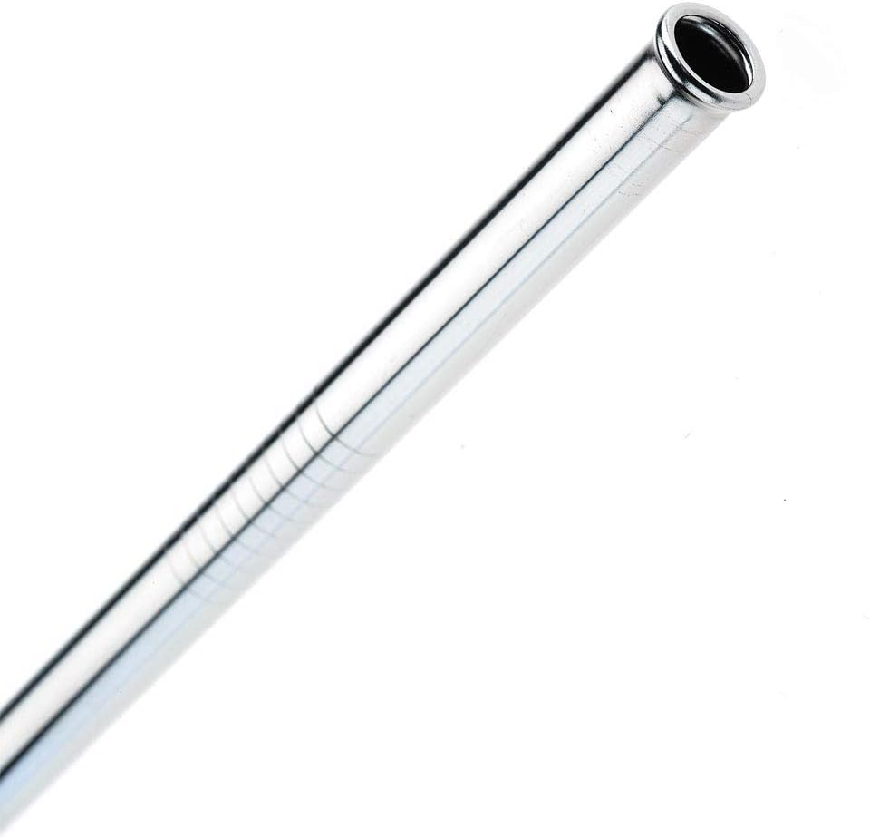 Barfly Stainless Steel Straw, 8 1/2", 5/16" Diam., Straight