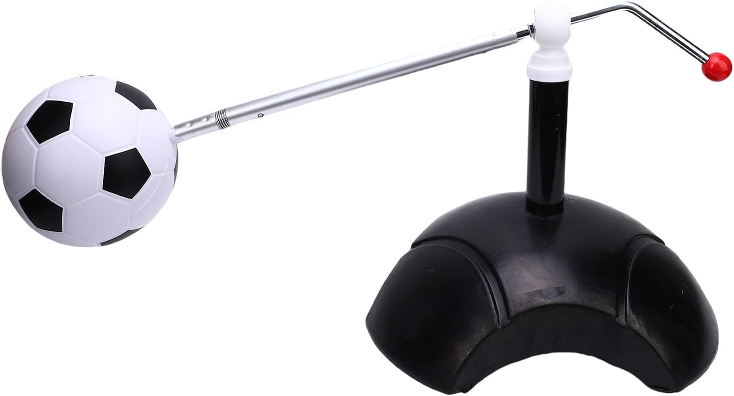 Soccer Kick Trainer Football Skill Improvement Juggle Kick Trainer with Base for All Ages Lightweight Portable