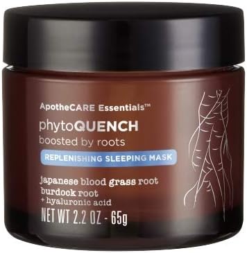 Máscara facial noturna ApotheCARE Essentials Phytoquench, 62 g