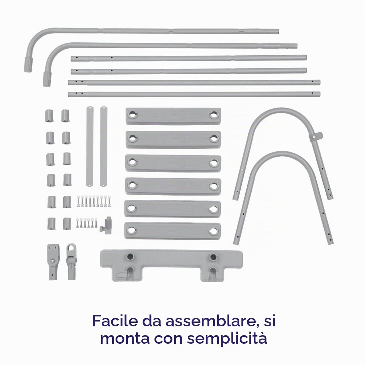Bestway 58330-4 Scaletta di sicurezza per piscina Flowclear™ da 1,07 m
