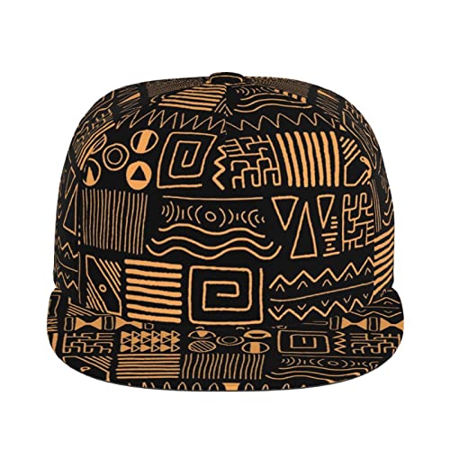Gorra de béisbol con patrón africano ajustable unisex miniatura 2