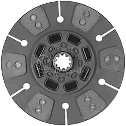 AGmonkey 134893 REG 15 1/2" Dual Disc Clutch 6-Large Pad Disc Steiger KM 225 280 325 360