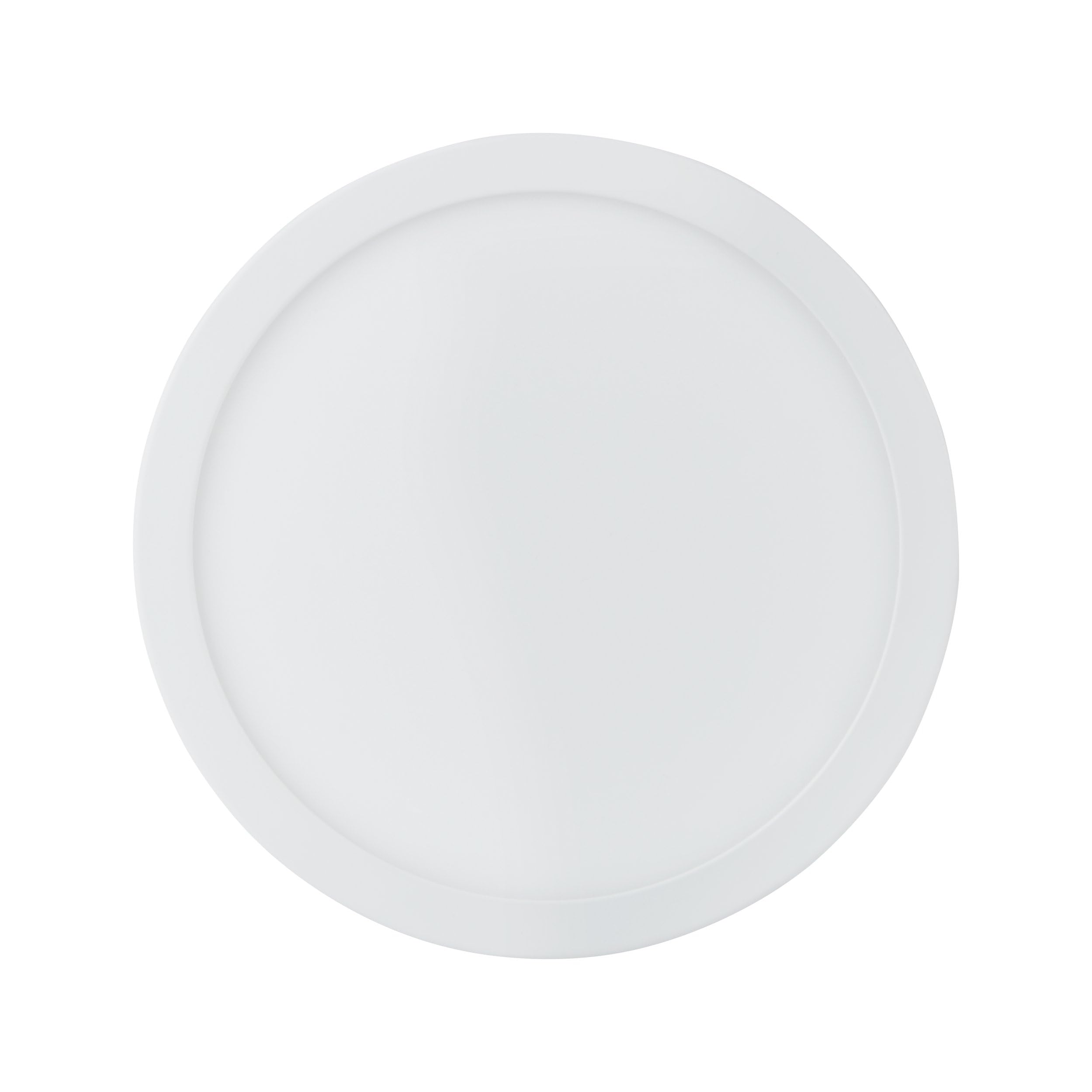 EGLO connect.z Smart Home łazienkowa lampa sufitowa LED Fueva-Z, Ø 21 cm, ZigBee, sterowanie aplikacją i głosem, regulacja barwy światła, ściemnianie, metalowa biała, IP44