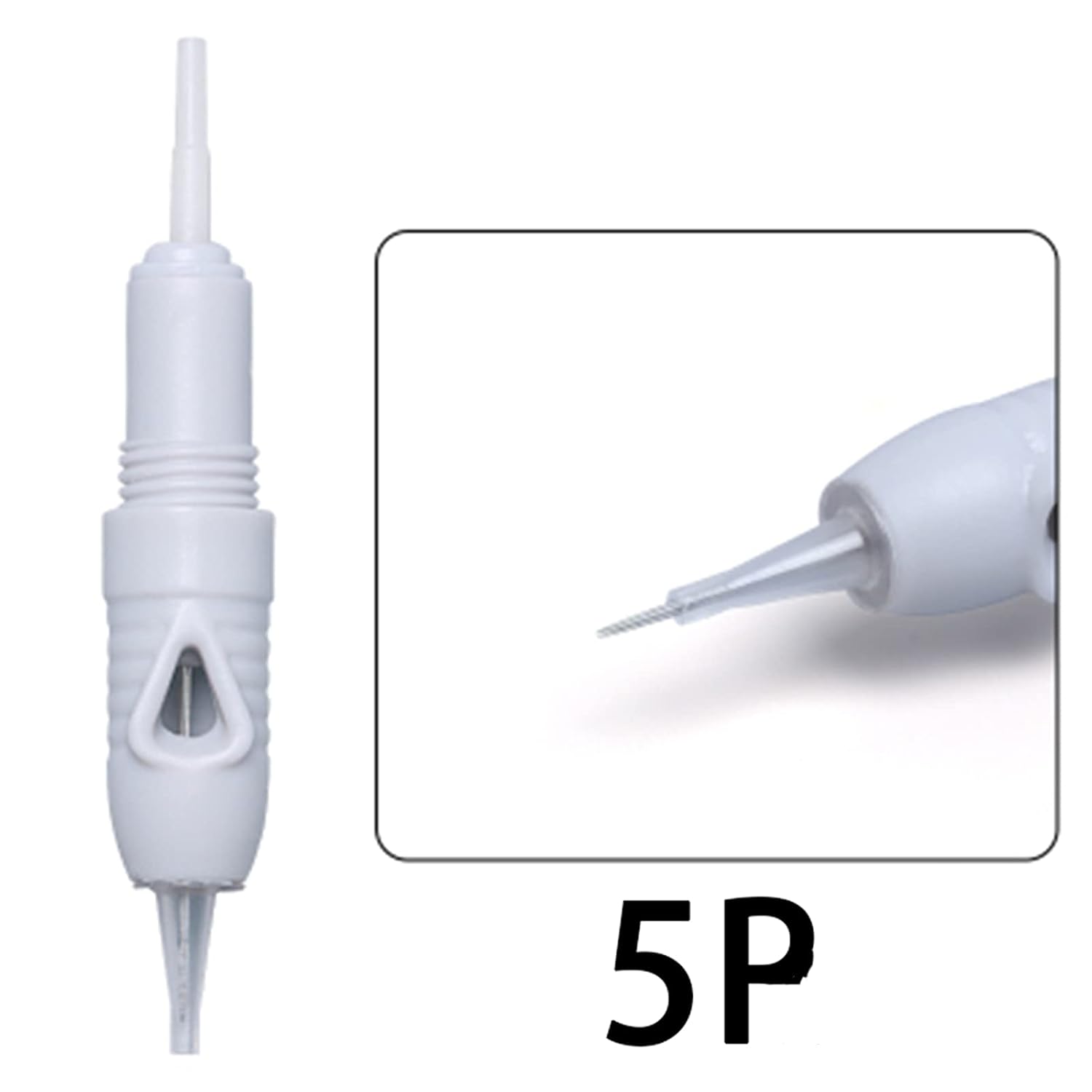 50pcs/pack Microblading Cartridge Needle for Charmant Device Permanent Makeup Machine Pen Charme Princess Tattoo Machine Needles (50pcs5P)