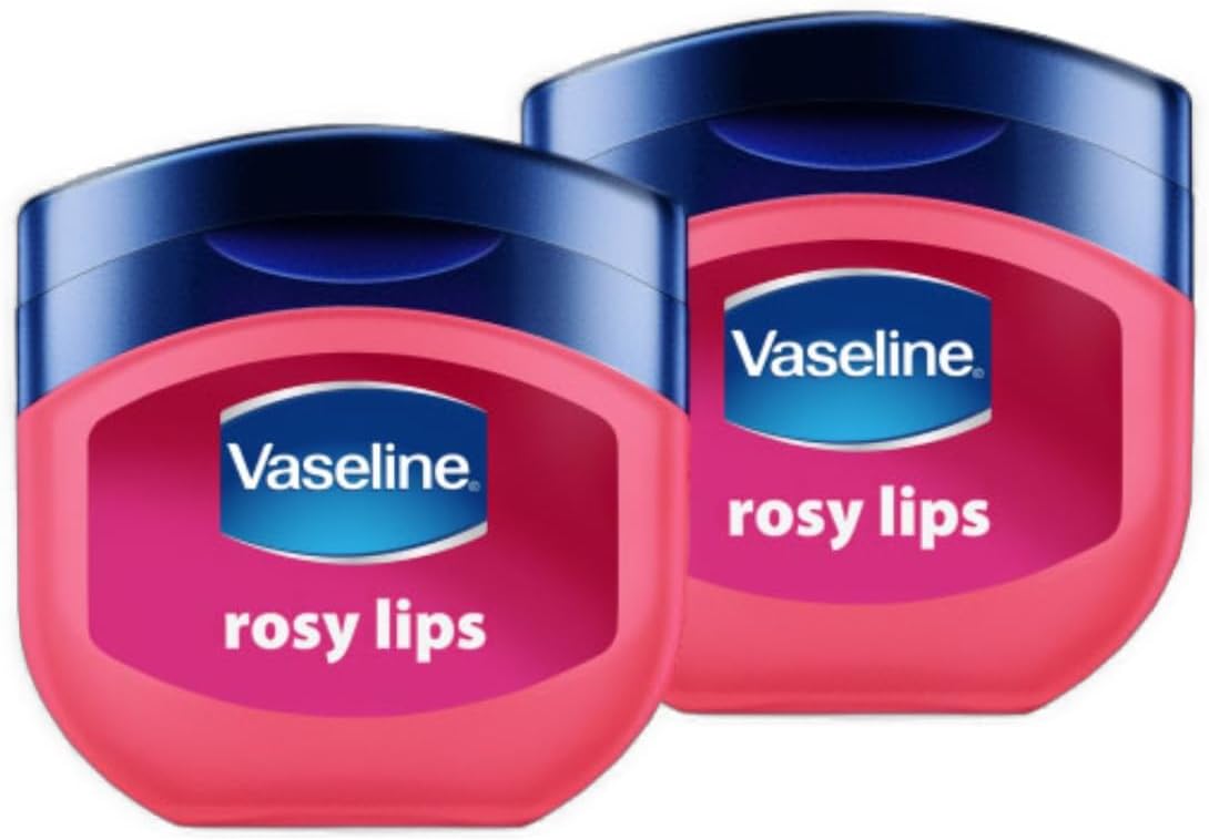 Vaseline Lip Therapy Rosy I Voedende Lippenbalsem voor optimale hydratatie I Dubbel Pakket 2 x 7g (Rosy (2 Stuk))