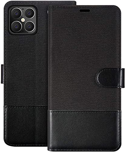 Étui portefeuille iPhone 12 rabat clapet et coque antichoc TPU souple