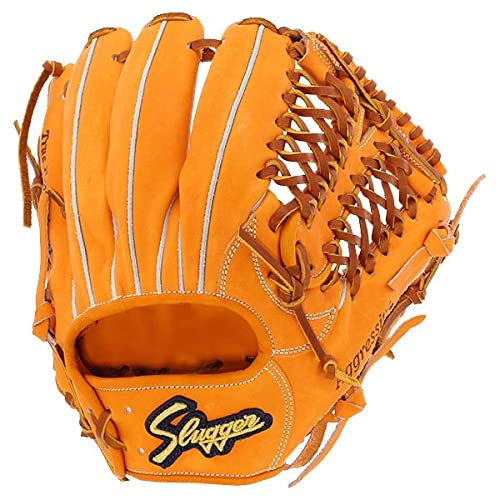 野球 久保田スラッガー 硬式 内野用 内野手用 硬式グローブ 高校野球対応 グローブ KSG-D1 硬式野球 ブラック×タン 右投用(LH) DPオレンジ×タン 右投用(LH)