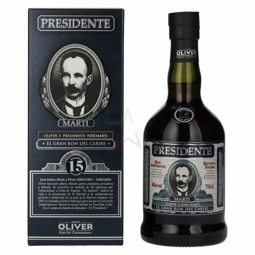 Presidente Marti 15 Años Solera 40,00% 0,70 Liter