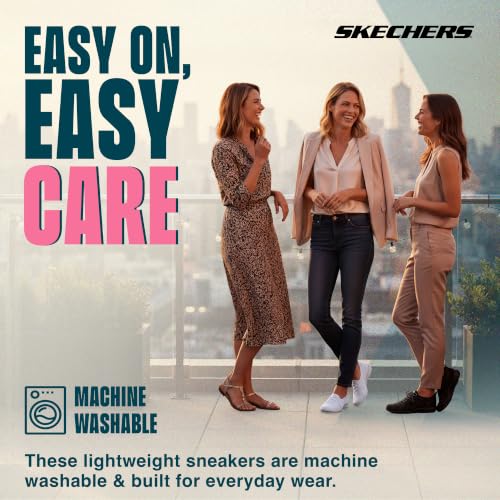 Image of Skechers Women's Breathe Easy - Simple Pleasure | Modern Comfort Casual, Relaxed Fit, Stretch Fit, Air-Cooled Memory Foam, Machine Washable, Vegan