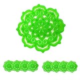 Anti-Splash Urinal Screen Deodorizer, Urinal Screens, Mat, Scent Lasts 30 Days, Ideal for Bathroom, Office, Hotel, Restaurant, School, Supermarket, Pack of 8 (Green)