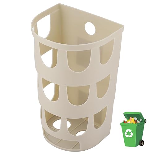 Basurero de cocina, papelera de plástico para baño, bolsa de basura de plástico para montar en la pared, bolsa de basura, caja de almacenamiento,