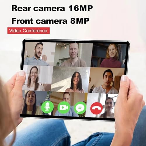 Tablet 8GB+256GB 10.1 İnç Ekran 5G Çağrı Snapdragon 888 İşlemci 128GB Genişletilebilir Bellek Büyük Depolama Kapasitesi 1920 * 1200 Büyük Ekran Uzun Bekleme Süresi (AB Fişi) - Görsel 7