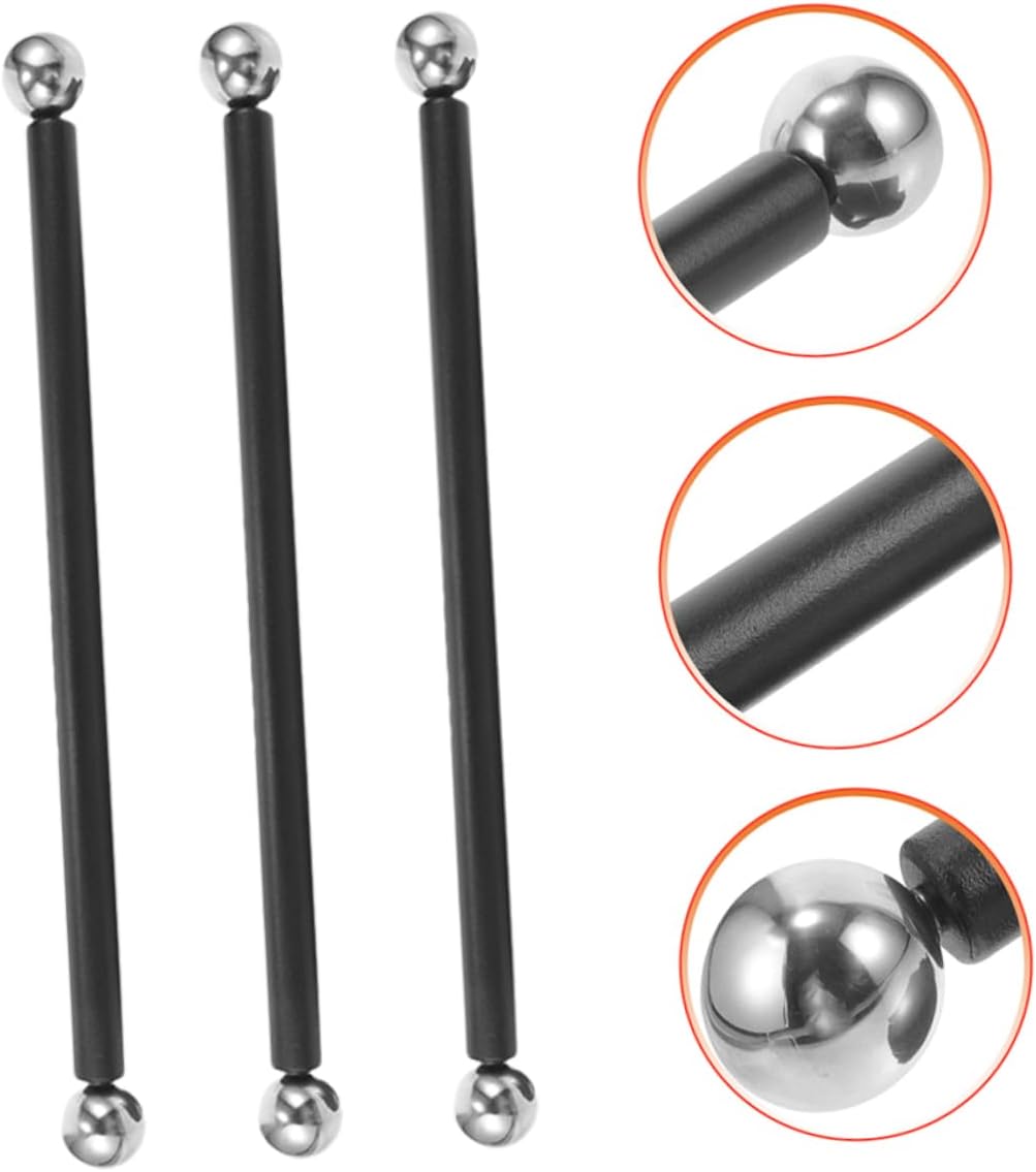 3pcs Outdoor Light Pole Street Light Flagpole Flag Poles Handle Flag Holder Lamp Post Arm Rest Rods Lamp Post Poles Yard Lamp Post Cross Rod Lamp Post Cross Arm Aluminum Alloy