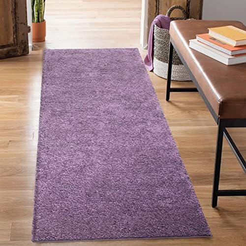 carpet city Dywan Shaggy z wysokim runem, jednokolorowy, uniwersalny, nowoczesny, puszysty, miękki, do sypialni, 133 x 190 cm, biały, 133 x 190 cm