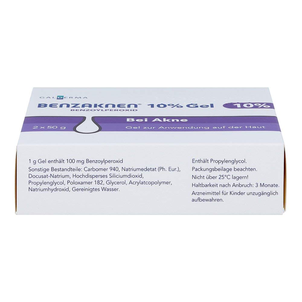 Benzaknen 10% Gel